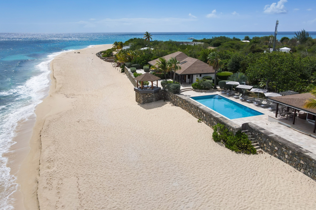 Villa Blue Beach  | Beach Front - Located in  Exquisite Baie Longue with Private Pool